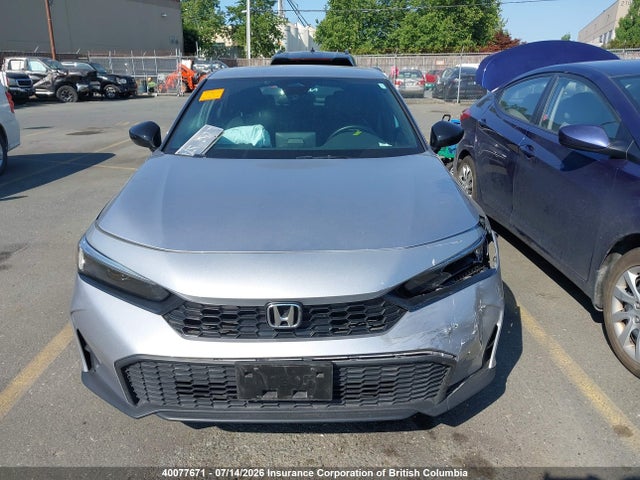 40077671 :رقم المزاد ، 19XFL2H86SE400436 vin ، 2025 Honda Civic Sport مزاد بيع