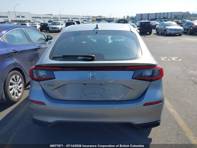 40077671 :رقم المزاد ، 19XFL2H86SE400436 vin ، 2025 Honda Civic Sport مزاد بيع
