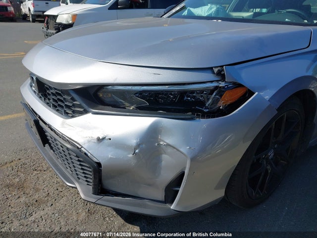 40077671 :رقم المزاد ، 19XFL2H86SE400436 vin ، 2025 Honda Civic Sport مزاد بيع