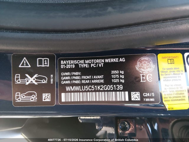 Mini Cooper S Clubman All4 2019 WMWLU5C51K2G05139 Image 9