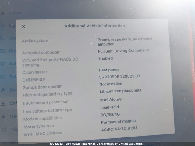 Tesla MODEL 3 2022 5YJ3E1EAXNF152544 Image 7