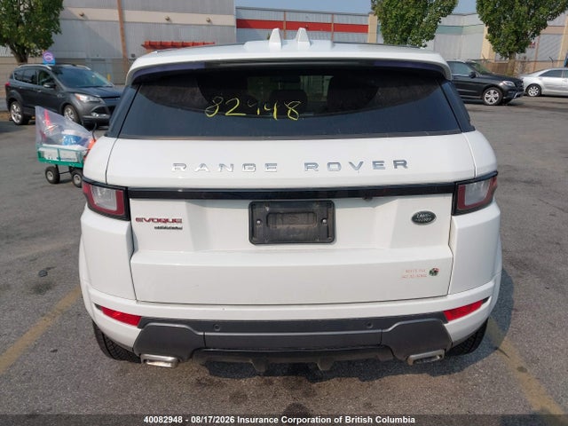40082948 :رقم المزاد ، SALVD2BG0GH163669 vin ، 2016 Land Rover Range Rover Evoque Hse Dynamic مزاد بيع