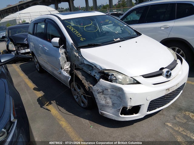 40078832 :رقم المزاد ، JM1CR293770160012 vin ، 2007 Mazda 5 مزاد بيع