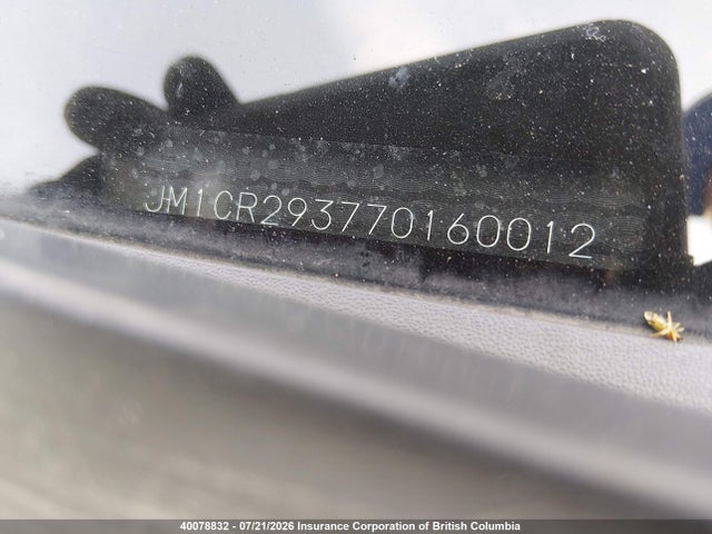 40078832 :رقم المزاد ، JM1CR293770160012 vin ، 2007 Mazda 5 مزاد بيع