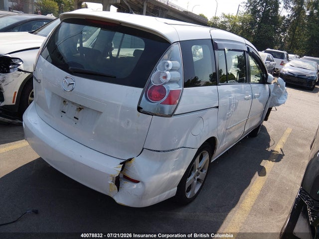 40078832 :رقم المزاد ، JM1CR293770160012 vin ، 2007 Mazda 5 مزاد بيع