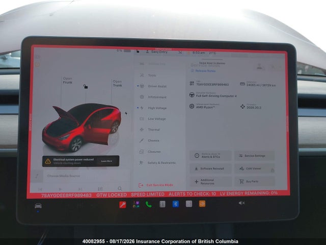 Tesla Model Y Long Range 2024 7SAYGDEE8RF989483 Image 7