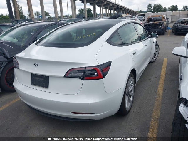 40078468 :رقم المزاد ، 5YJ3E1EA5MF073846 vin ، 2021 Tesla Model 3 مزاد بيع