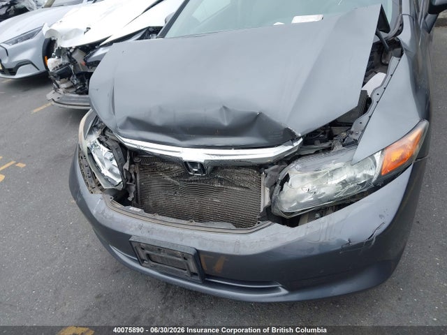 Продажа на аукционе авто 2012 Honda Civic Lx, vin: 2HGFB2F40CH100370, номер лота: 40075890