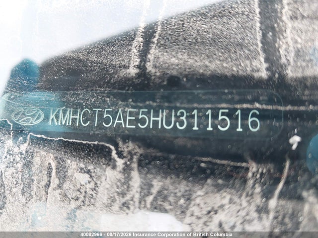 Продаж на аукціоні авто 2017 Hyundai Accent Se, vin: KMHCT5AE5HU311516, номер лоту: 40082966