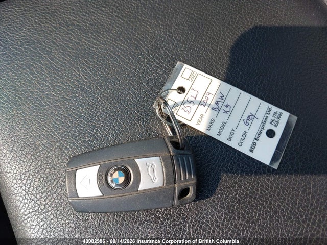 2009 Bmw X5 მანქანა იყიდება აუქციონზე, vin: 5UXFE43549L275293, აუქციონის ნომერი: 40082986