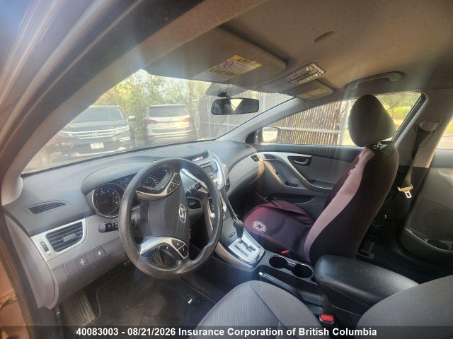 40083003 :رقم المزاد ، 5NPDH4AE9BH052762 vin ، 2011 Hyundai Elantra Gls/limited مزاد بيع