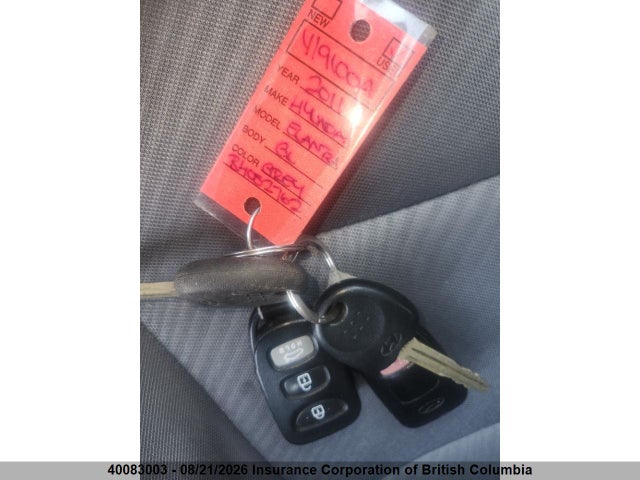 40083003 :رقم المزاد ، 5NPDH4AE9BH052762 vin ، 2011 Hyundai Elantra Gls/limited مزاد بيع