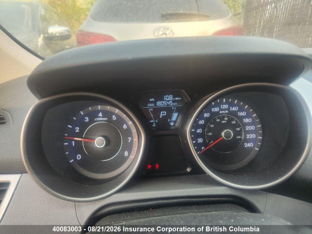 40083003 :رقم المزاد ، 5NPDH4AE9BH052762 vin ، 2011 Hyundai Elantra Gls/limited مزاد بيع