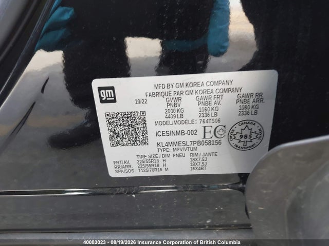 Buick Encore Gx Select 2023 KL4MMESL7PB058156 Image 9
