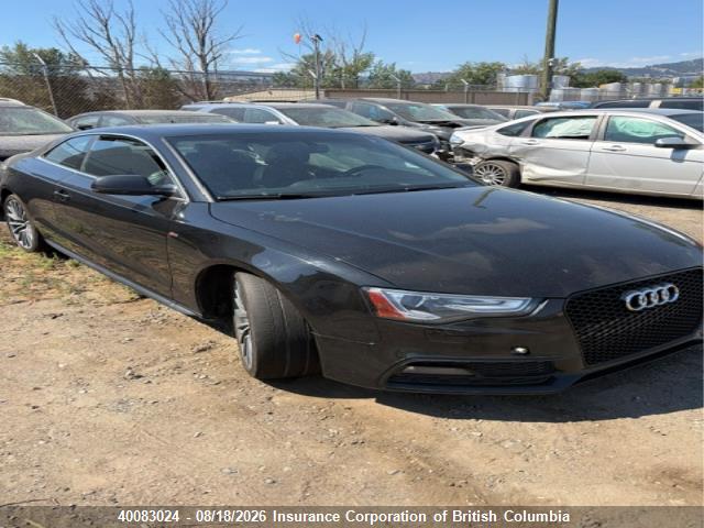 2016 Audi A5 მანქანა იყიდება აუქციონზე, vin: WAU4GAFR6GA044157, აუქციონის ნომერი: 40083024