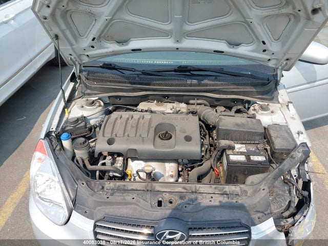 Aukcja sprzedaży 2010 Hyundai Accent Gls, vin: KMHCN4BC3AU480201, numer aukcji: 40083038