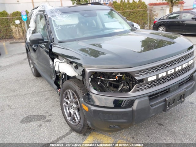 40083039 :رقم المزاد ، 3FMCR9BN1SRE03774 vin ، 2025 Ford Bronco Sport Big Bend مزاد بيع
