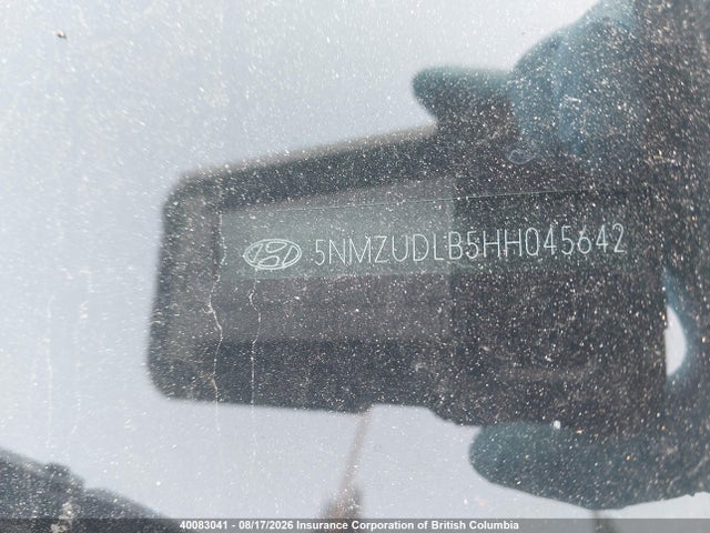 40083041 :رقم المزاد ، 5NMZUDLB5HH045642 vin ، 2017 Hyundai Santa Fe Sport مزاد بيع