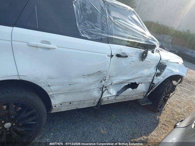 2016 Land Rover Range Rover Sport Svr მანქანა იყიდება აუქციონზე, vin: SALWZ2EF5GA594333, აუქციონის ნომერი: 40077474