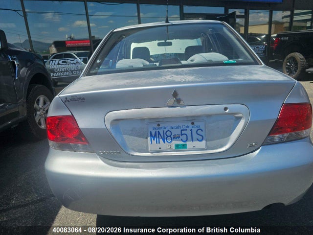 2006 Mitsubishi Lancer Es/se მანქანა იყიდება აუქციონზე, vin: JA3AJ26E36U602181, აუქციონის ნომერი: 40083064
