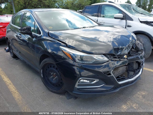 40076755 :رقم المزاد ، 3G1BF6SM2HS591083 vin ، 2017 Chevrolet Cruze Premier مزاد بيع
