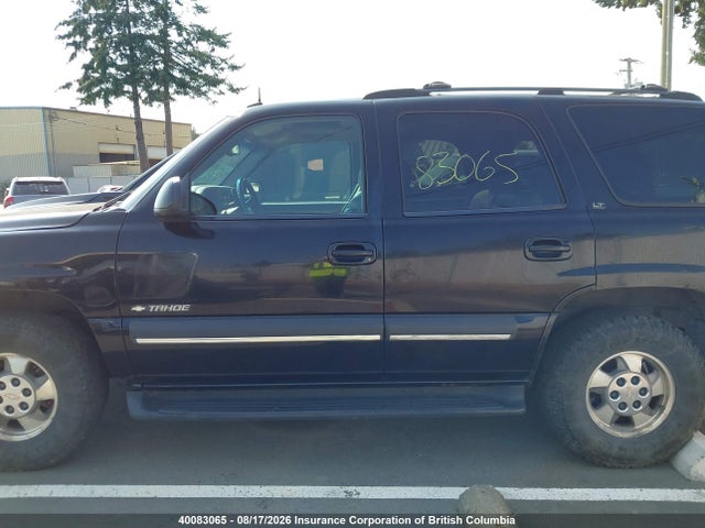 2002 Chevrolet Tahoe მანქანა იყიდება აუქციონზე, vin: 1GNEK13Z62R297412, აუქციონის ნომერი: 40083065