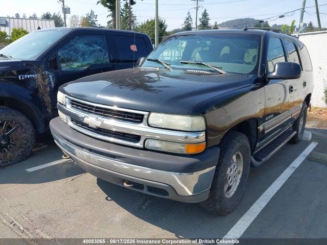 2002 Chevrolet Tahoe მანქანა იყიდება აუქციონზე, vin: 1GNEK13Z62R297412, აუქციონის ნომერი: 40083065