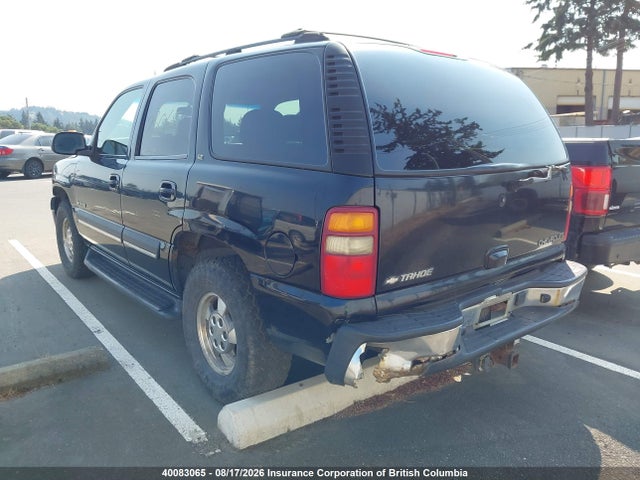 2002 Chevrolet Tahoe მანქანა იყიდება აუქციონზე, vin: 1GNEK13Z62R297412, აუქციონის ნომერი: 40083065