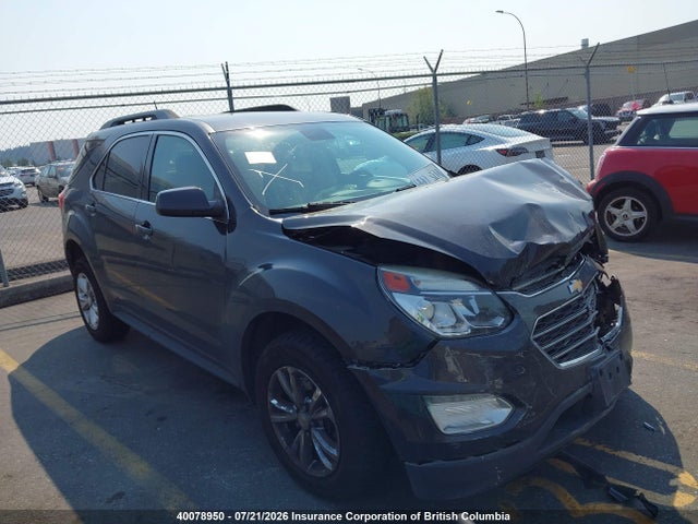 Auction sale of the 2016 Chevrolet Equinox Lt, vin: 2GNFLFEK9G6314379, lot number: 40078950