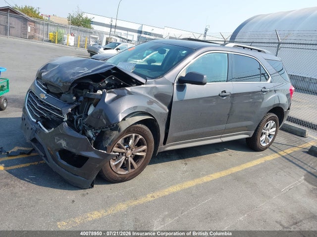 2016 Chevrolet Equinox Lt მანქანა იყიდება აუქციონზე, vin: 2GNFLFEK9G6314379, აუქციონის ნომერი: 40078950