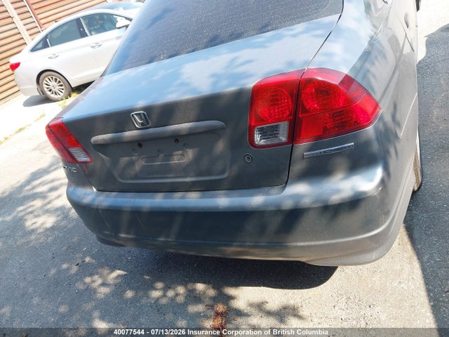 40077544 :رقم المزاد ، 2HGES16394H928609 vin ، 2004 Honda Civic Dx Vp مزاد بيع