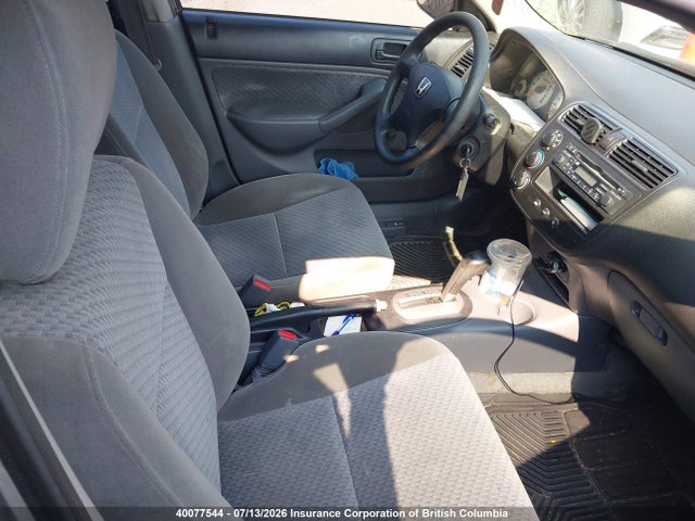 40077544 :رقم المزاد ، 2HGES16394H928609 vin ، 2004 Honda Civic Dx Vp مزاد بيع