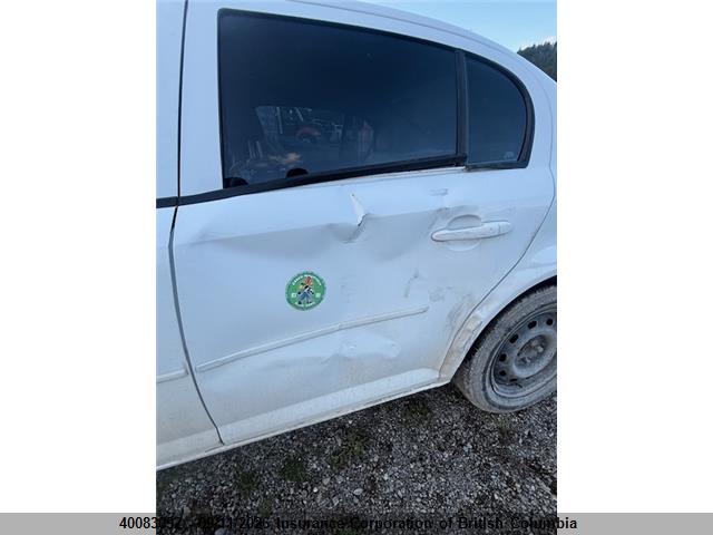 40083092 :رقم المزاد ، 1G1AL55F077252363 vin ، 2007 Chevrolet Cobalt Lt مزاد بيع
