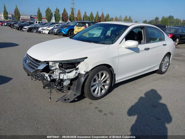 Продаж на аукціоні авто 2013 Honda Accord Touring, vin: 1HGCR2F92DA809506, номер лоту: 40078441