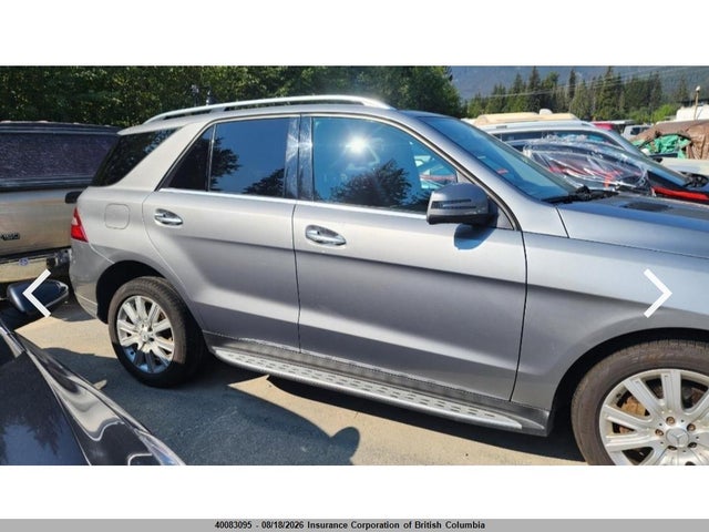 40083095 :رقم المزاد ، 4JGDA2EB9EA334173 vin ، 2014 Mercedes-benz Ml 350 Bluetec 4matic مزاد بيع