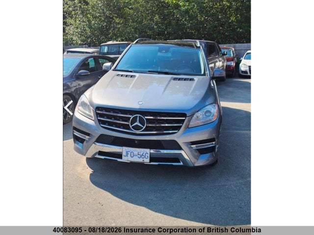 40083095 :رقم المزاد ، 4JGDA2EB9EA334173 vin ، 2014 Mercedes-benz Ml 350 Bluetec 4matic مزاد بيع