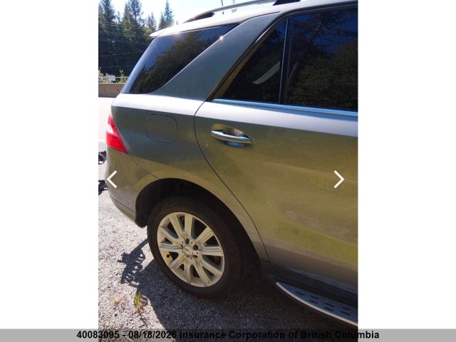 40083095 :رقم المزاد ، 4JGDA2EB9EA334173 vin ، 2014 Mercedes-benz Ml 350 Bluetec 4matic مزاد بيع
