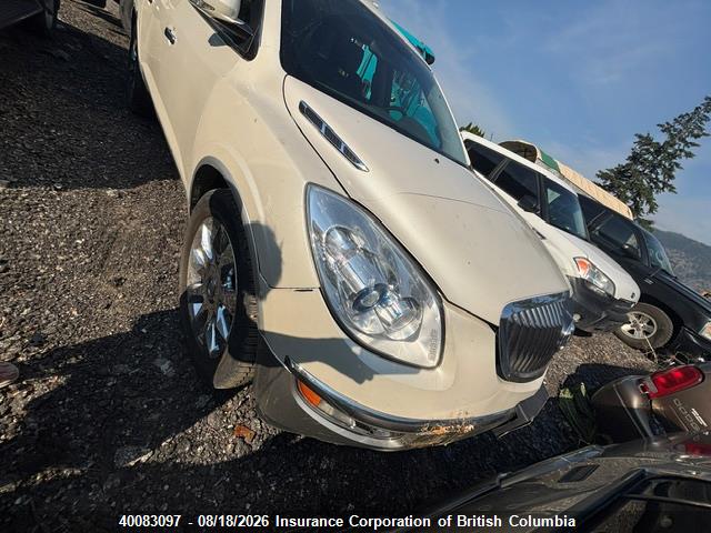 Auction sale of the 2012 Buick Enclave, vin: 5GAKVDED1CJ161258, lot number: 40083097