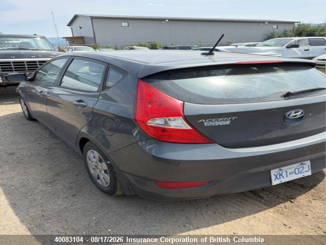 40083104 :رقم المزاد ، KMHCT5AE9CU014497 vin ، 2012 Hyundai Accent Gls/gs مزاد بيع