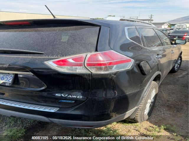 2014 Nissan Rogue მანქანა იყიდება აუქციონზე, vin: 5N1AT2MV4EC757322, აუქციონის ნომერი: 40083105