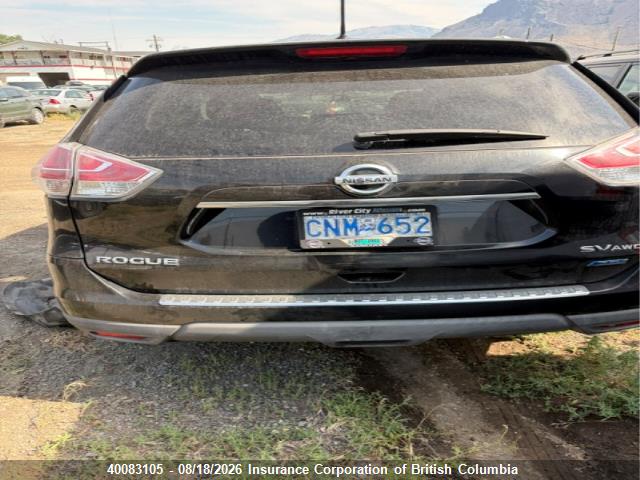 2014 Nissan Rogue მანქანა იყიდება აუქციონზე, vin: 5N1AT2MV4EC757322, აუქციონის ნომერი: 40083105