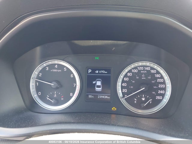 40083106 :رقم المزاد ، 5NPE24AF8JH615183 vin ، 2018 Hyundai Sonata Gl مزاد بيع