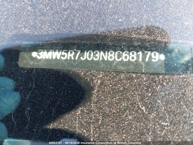 3MW5R7J03N8C68179 BMW 330I