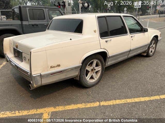 1993 Cadillac Deville მანქანა იყიდება აუქციონზე, vin: 1G6CD53BXP4277319, აუქციონის ნომერი: 40083108
