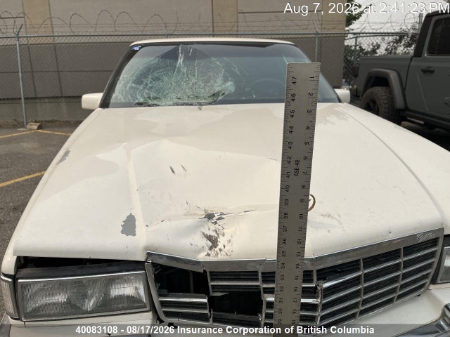 1993 Cadillac Deville მანქანა იყიდება აუქციონზე, vin: 1G6CD53BXP4277319, აუქციონის ნომერი: 40083108