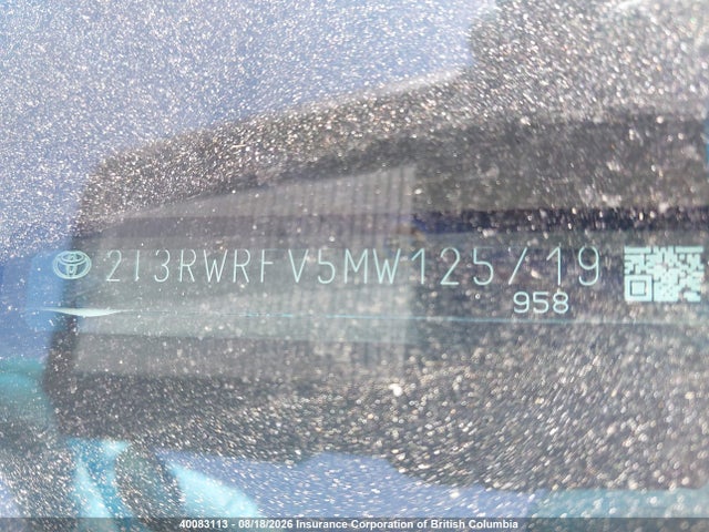 40083113 :رقم المزاد ، 2T3RWRFV5MW125719 vin ، 2021 Toyota Rav4 مزاد بيع