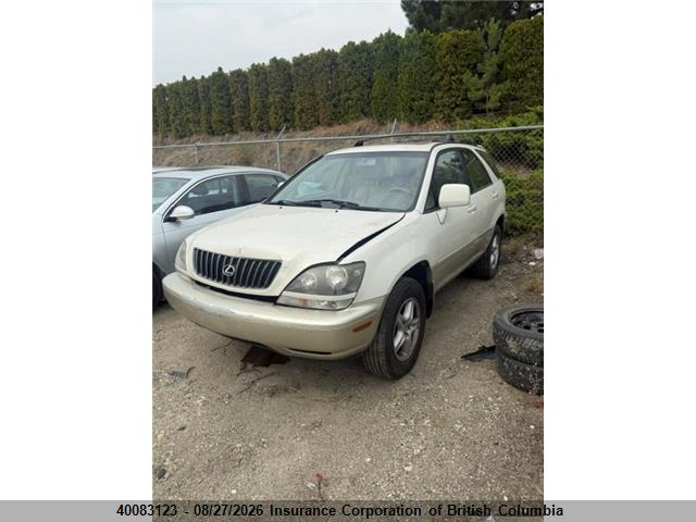 Aukcja sprzedaży 1999 Lexus Rx 300, vin: JT6HF10U8X0018676, numer aukcji: 40083123