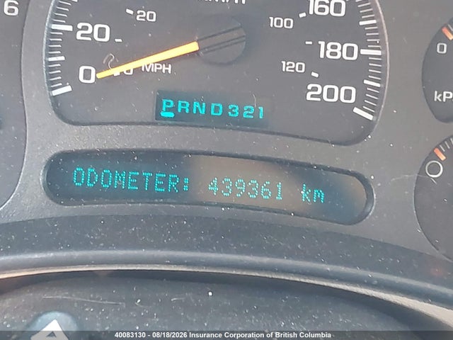 2003 Chevrolet Silverado K1500 Heavy Duty მანქანა იყიდება აუქციონზე, vin: 1GCGK13U83F207945, აუქციონის ნომერი: 40083130