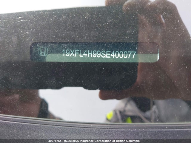 19XFL4H99SE400077 Honda Civic Sport Touring