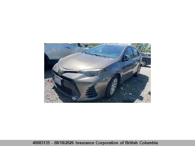Продажа на аукционе авто 2017 Toyota Corolla L/le/xle/se/xse, vin: 2T1BURHE6HC826435, номер лота: 40083135